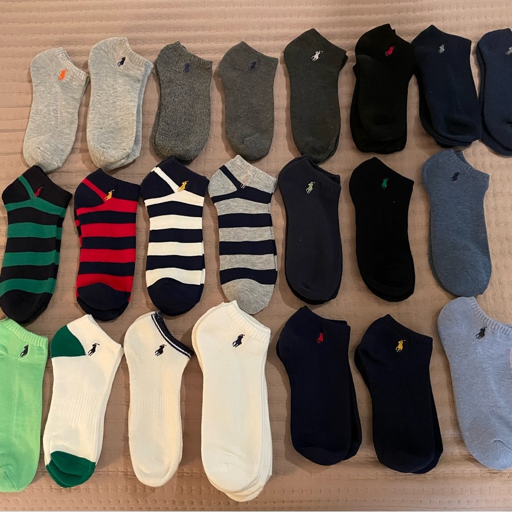 Polo short socks - 27 pairs